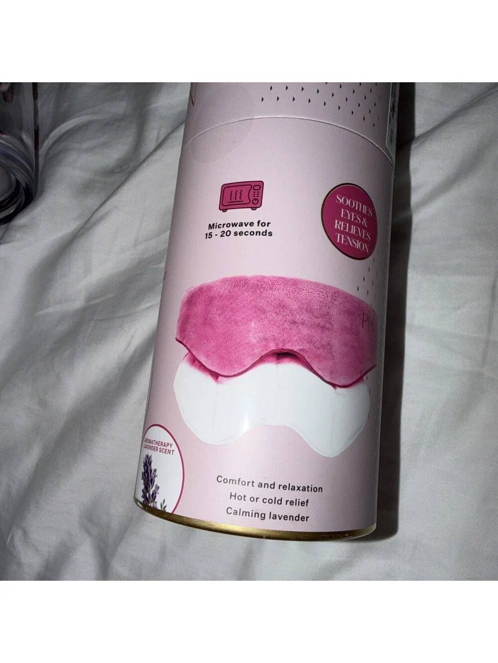Paris Hilton Hot & Cold aromatherapy Heated Eye Mask (lavender)